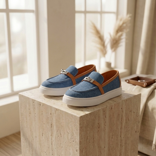 Moccassin Hermes avec la boite  et la facture